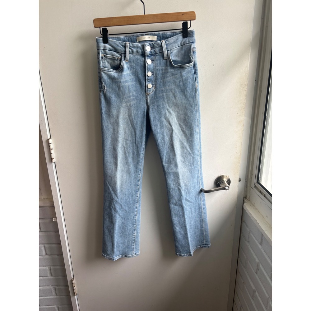 Joe's Jeans Flawless Hi Honey High Rise Curvy Cropped Boot Size 26 minimalist